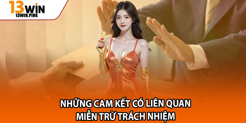 Miễn Trừ Trách Nhiệm 13win – Quyền và Nghĩa Vụ Liên Quan 3 Những cam kết có liên quan miễn trừ trách nhiệm